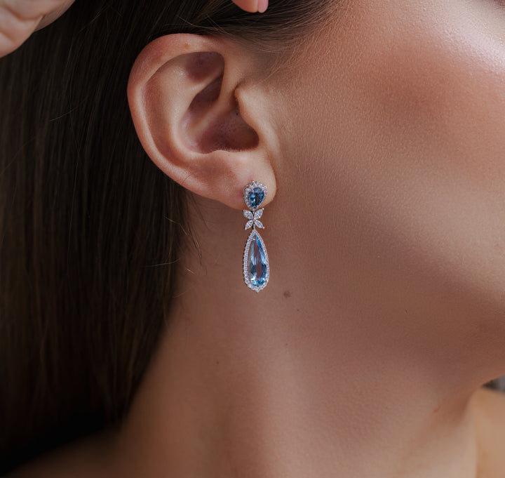 Aquamarine Earrings